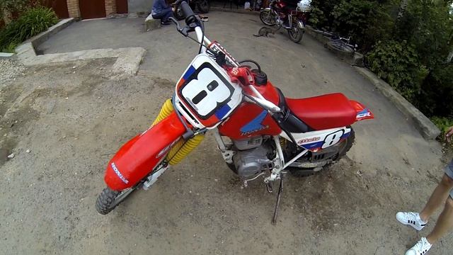 Honda XR 100 обзор и тестдрайв