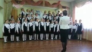 "Мы поем веселья песни" В.А.Моцарт- хор из оперы "Похищение из Сераля", образцовый хор "Альтаир"