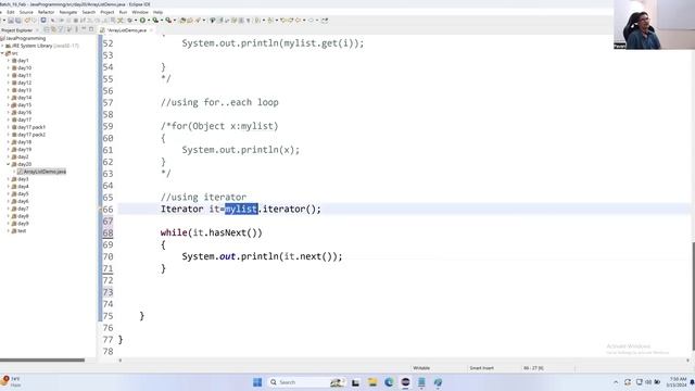 Session 20 -  Collections in Java | ArrayList | HashSet | HashMap | 2024 New series