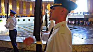 Stalingrad, Mamaev Kurgan, Changing of the Guard\Сталинград, Мамаев Курган, Смена Почётного Караула