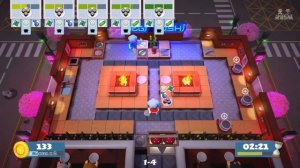 Overcooked 2 - 3 Stars - World #1 [Coop - 2 Players]