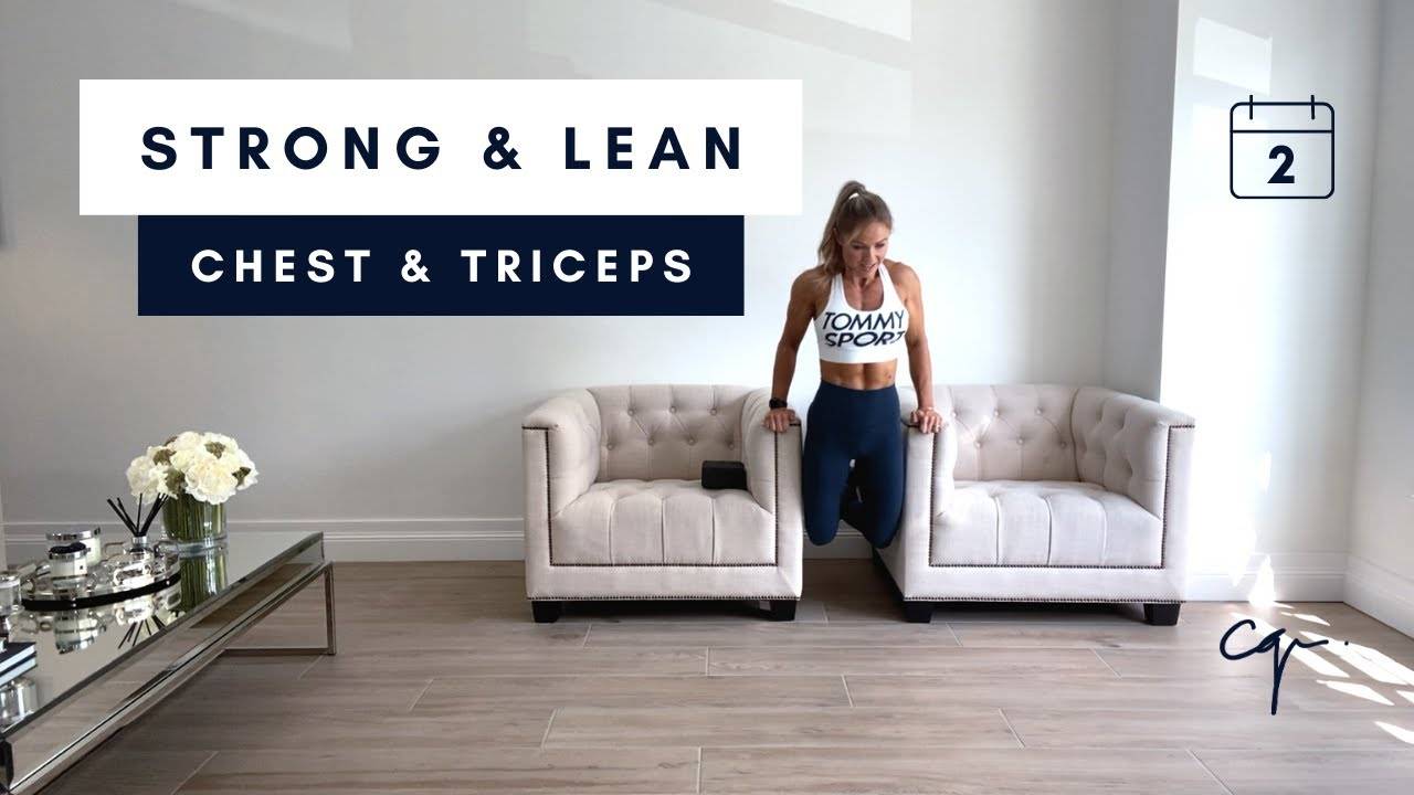 Caroline Girvan - 45 Min TRICEPS CHEST WORKOUT | Strong Lean Series Day 2