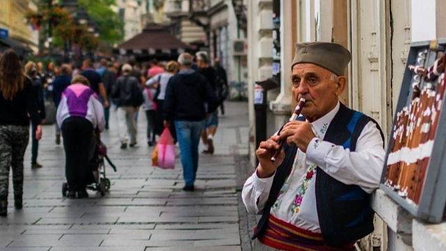 Весёлый Белград. Живая музыка и развлечения на главной пешеходной улице