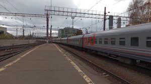 ЭП2К - 322 с фирменным поездом 1/2 Волгоград, отправление
