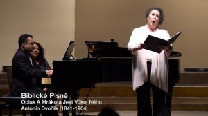 Rachel Velarde sings: Dvořák, Biblical Songs, Op. 99, no. 1 - Oblak a mrákota