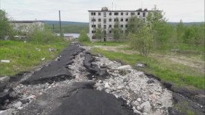 Умирающий поселок Африканда Мурманской области