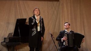 Русская народная песня -  Липа вековая -  Максим Павлов, Григорий Середин (баян)