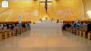 Missa  desde a Basílica da Santíssima Trindade do Santuário de Fátima 20.07.2022