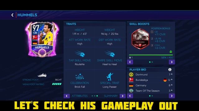 Romero Vs Hummels | Who's the better CB ? | Fifa Mobile 21 смотреть онлайн