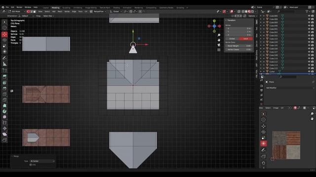 20 Finishing Up With Roofing. MODULAR DESIGN in Blender by Johnny BlackWinter