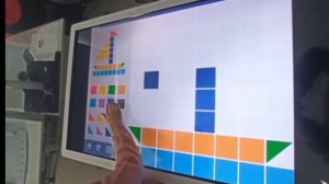 Обзор игры "Мозайка" на интерактивном столе