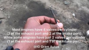 Engine Valve AKA The Nose 👃 of an engine Explained