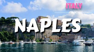 Неаполь, Италия - Naples 4K Walking Tour Italy - Прогулка по Неаполю - Куда поехать в Италии