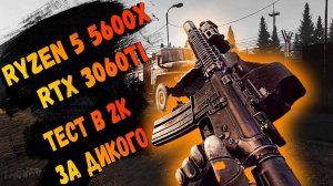 Escape From Tarkov /// Тест ryzen 5 5600x and RTX 3060Ti /// Тест в 2К на низких