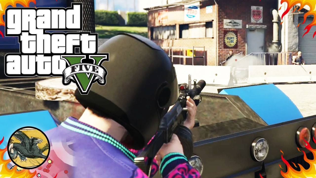 Первая доза 2 - Водила ! GTA 5 Online