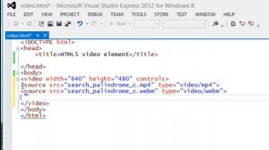 HTML5 : How to show videos on a webpage (All browser support)