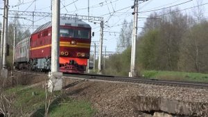Тепловоз ТЭП70-0248 с поездом №315 Санкт-Петербург — Смоленск