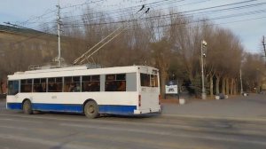 Троллейбус ТроЛЗа 5275.03 "Оптима" в Волгограде! Маршрут 15А