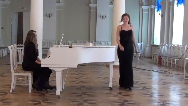 Марчелло. Речитатив и ария «Il mio bel foco». Поёт Дарья Серкова,концертмейстер Ал.Мосалёва .