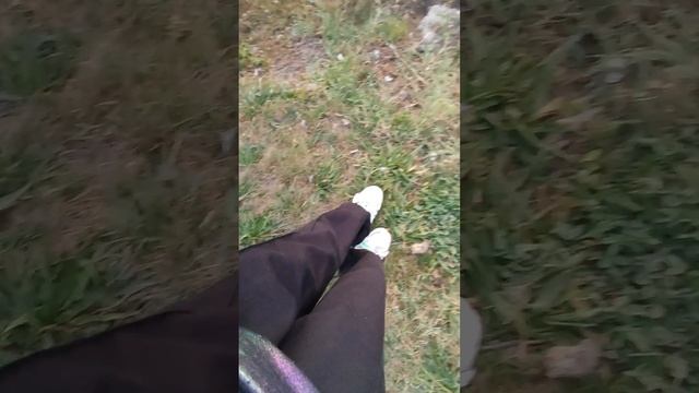 вечерняя прогулка с реборном Евой на речке 