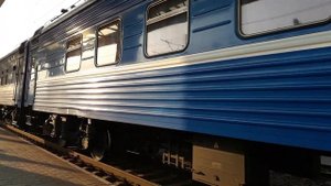 Прибор скорого поезда номер 52 Брест-Санкт-петербург на станцию Минск-Пассажирский