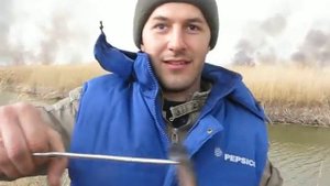 Щука съевшая сома, позарилась на воблер.