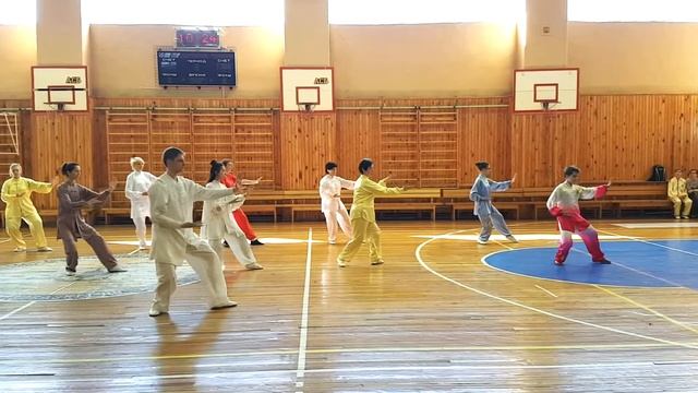 24 формы тайцзи (первая половина). смотреть онлайн