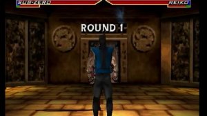 Mortal Kombat 4 (Nintendo 64) Sub-zero Gameplay