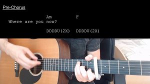 Alan Walker - Faded EASY Guitar Tutorial With Chords / Lyrics