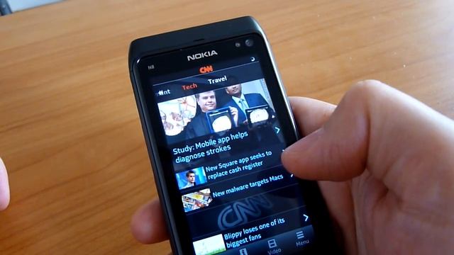 Nokia N8 Multi-tasking смотреть онлайн
