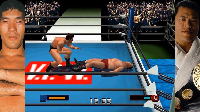 Virtual Pro-Wrestling 2 freem Edition Matches - Giant Baba vs Antonio Inoki (REQUEST)