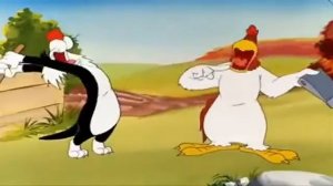 Sylvester tells Gaston to shut up and hits him