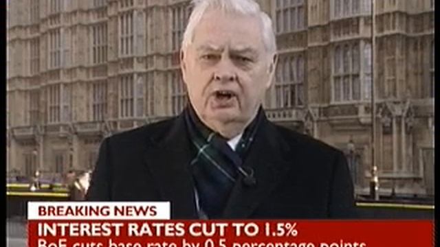 Ex Chancellor Norman Lamont talks about lowest interest rates since 1694 - over 300 years смотреть онлайн