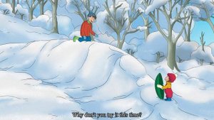 Curious George - 335 - Monkey Hill (Learn English Language with subtitles)