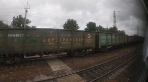 Шахтная — Сулин из окна поезда