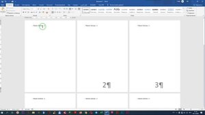 Как убрать номер с 1-й, 2, 3 и других страниц в MS Word?