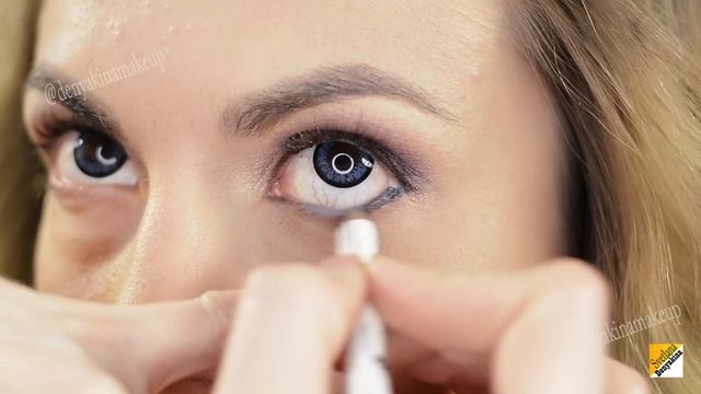 Макияж в пурпурных тонах смотреть онлайн