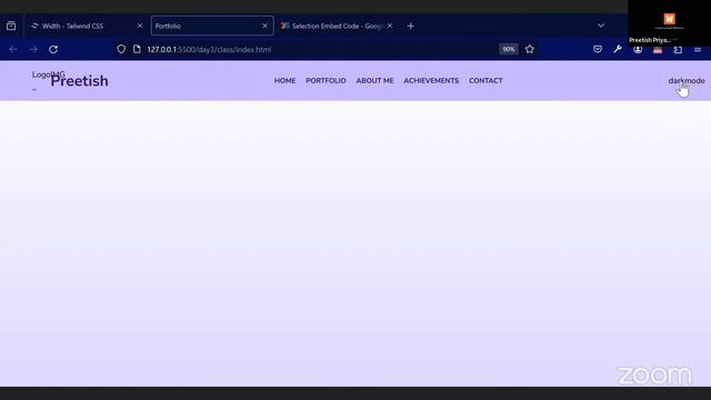 Day 3 | Advanced Tailwind CSS and Project Completion
