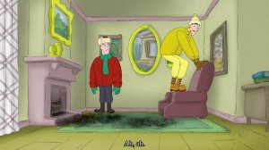 Curious George - 348 - George in the Doghouse (Learn English Language with subtitles)