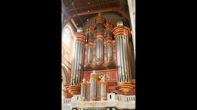 Johann-Gottfried Walther - Organ Concerto in a - Laurenskerk Rotterdam (Hauptwerk)