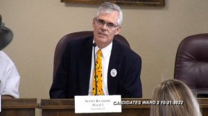 Fergus Falls MN Candidates For City Council Ward 2 10-21-2022
