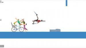 happy wheels-я не умею летать!