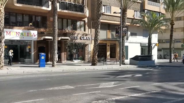 Центральная улица Аликанте