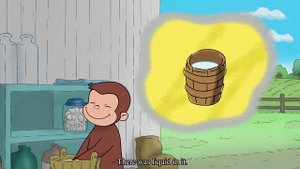 Curious George - 338 - The Texture Game (Learn English Language with subtitles)