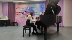 А Бертини Этюд fis  moll