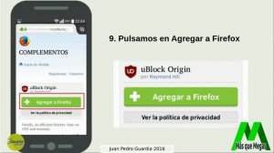 Instalar uBlock Origin en Firefox (en smartphone o tablet)