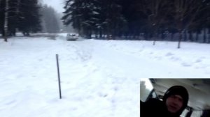 Ралли и аварии на ВАЗ 2104! (тестирование)