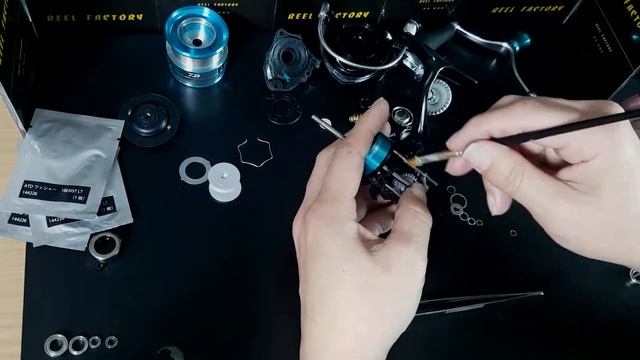 ♡릴팩토리♡ 다이와 19 에메랄다스 LT2500S-H-DH(DAIWA 19 EMERALDAS LT2500S-H-DH MAINTENANCE,SPINNING REEL OVERHAUL