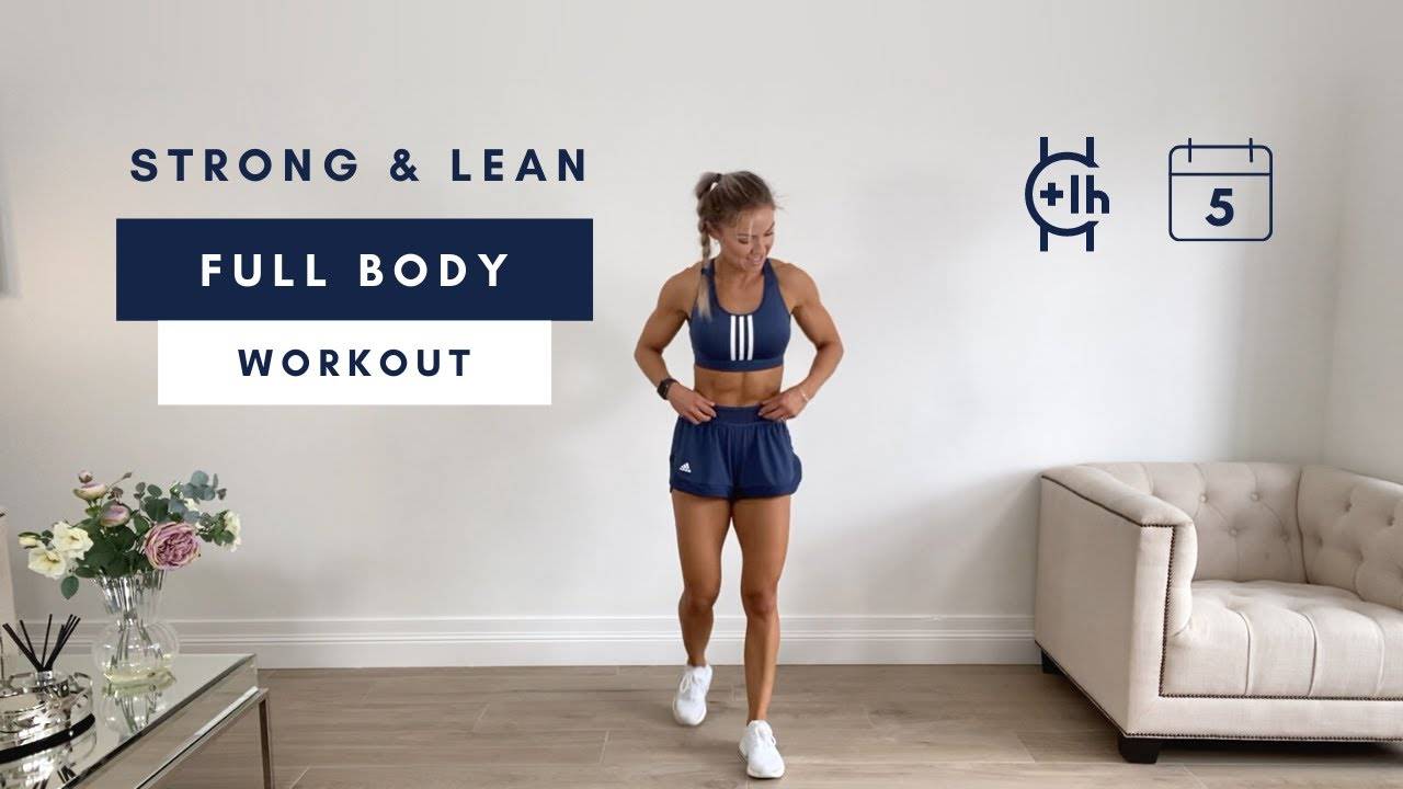 Caroline Girvan - 1 Hour FULL BODY WORKOUT | Strong Lean Series Day 5