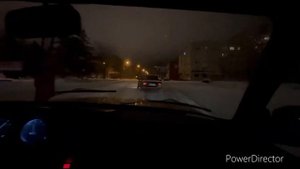 Небольшой вечерний дрифт по городу